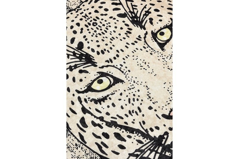 Kambuku Matta Rund 100 cm - Tiger/Sammet - Textil & mattor - Mattor - Modern matta - Friezematta