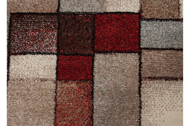 London Friezematta Rund 120 - Sand - Textil & mattor - Mattor - Modern matta - Friezematta