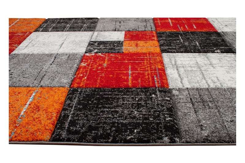 London Square Friezematta 200x290 - Röd/Orange - Textil & mattor - Mattor - Modern matta - Friezematta