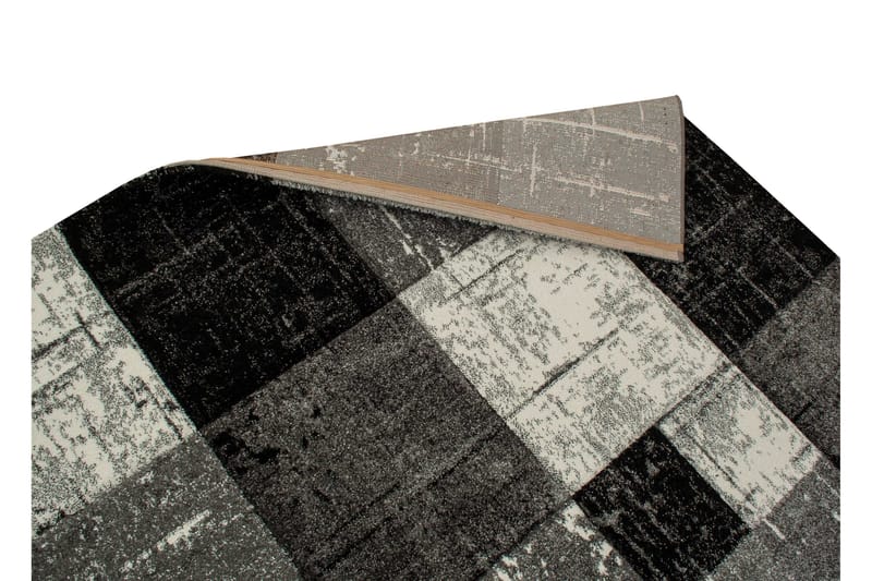 London Square Matta 80x250 - Svart - Textil & mattor - Mattor - Modern matta - Friezematta