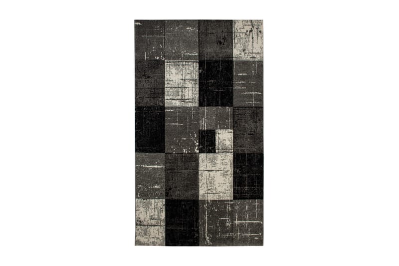 London Square Matta 80x250 - Svart - Textil & mattor - Mattor - Modern matta - Friezematta