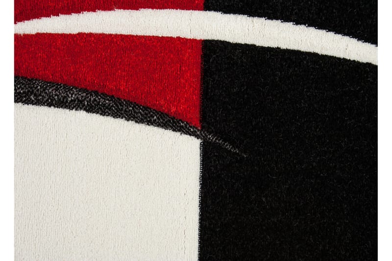 London Patch Friezematta 80x150 - Röd - Textil & mattor - Mattor - Modern matta - Friezematta