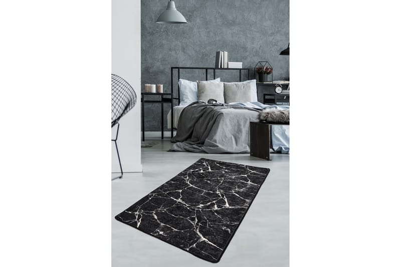 Marmuras Matta 140x190 cm - Flerfärgad/Sammet - Textil & mattor - Mattor - Modern matta - Friezematta
