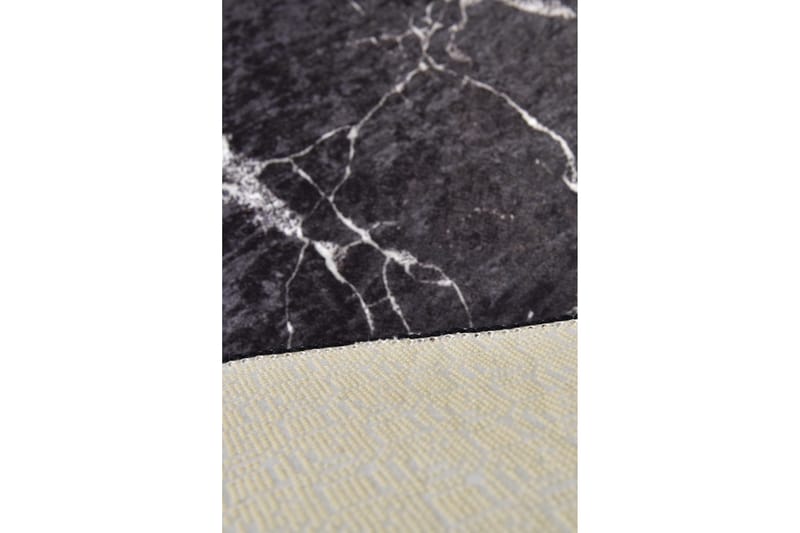 Marmuras Matta Rund 100 cm - Flerfärgad/Sammet - Textil & mattor - Mattor - Modern matta - Friezematta