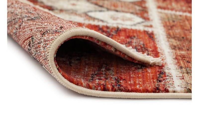 Marstad Patch Matta 200x300 cm - Röd - Textil & mattor - Mattor - Modern matta - Friezematta