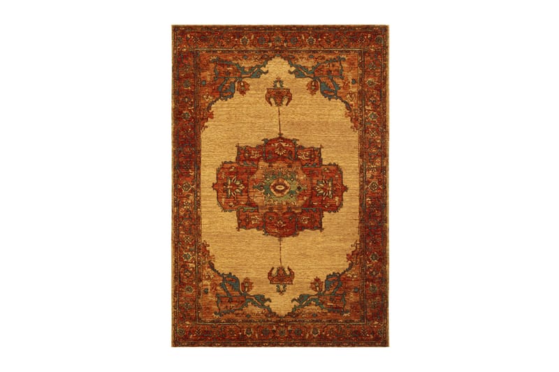 Mewar Medaljong Wiltonmatta 200x290 cm - Flerfärgad - Textil & mattor - Mattor - Modern matta - Friezematta