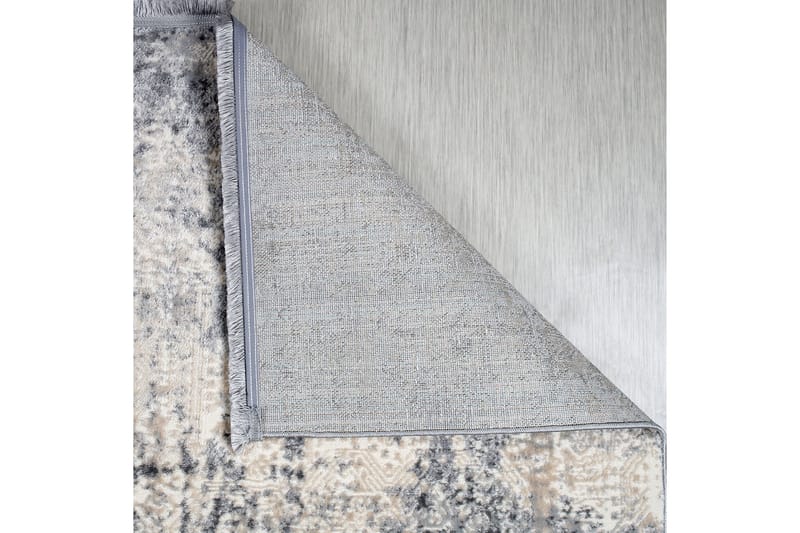Naveena Gångmatta 80x150 cm Rektangulär - Grå/Beige/Creme - Textil & mattor - Mattor - Modern matta - Gångmattor