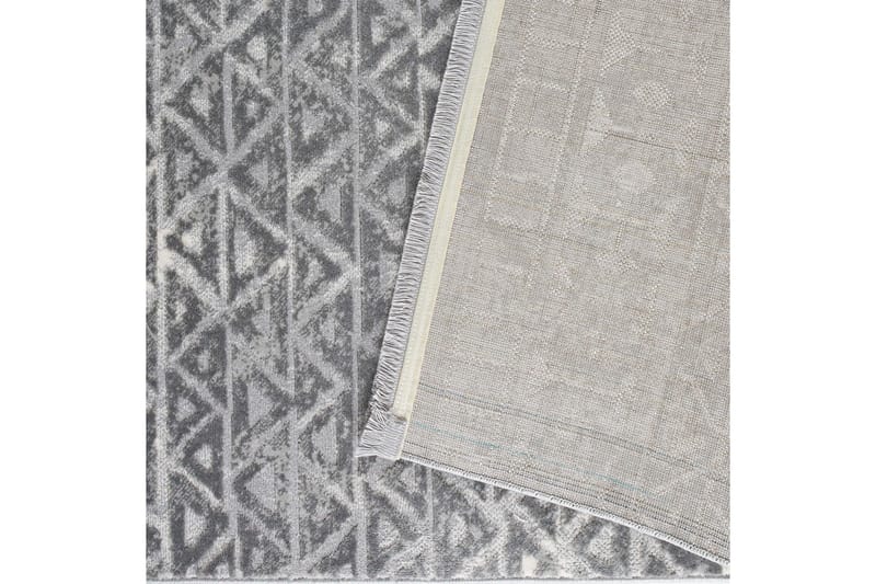 Naveena Gångmatta 80x150 cm Rektangulär - Grå/Creme - Textil & mattor - Mattor - Modern matta - Friezematta