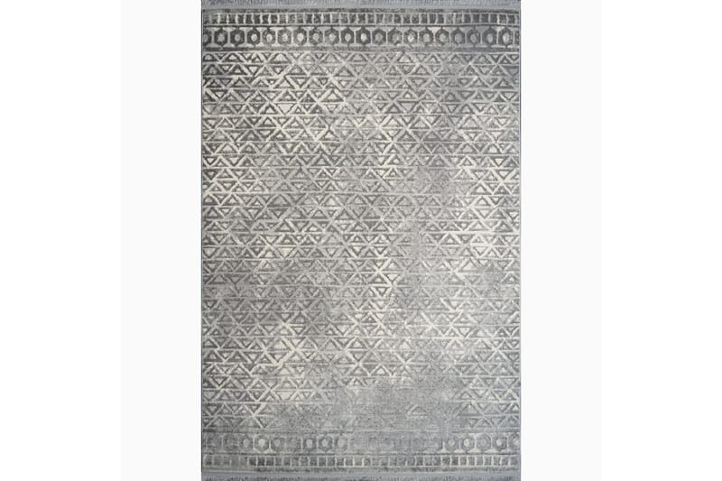 Naveena Gångmatta 80x150 cm Rektangulär - Grå/Creme - Textil & mattor - Mattor - Modern matta - Friezematta