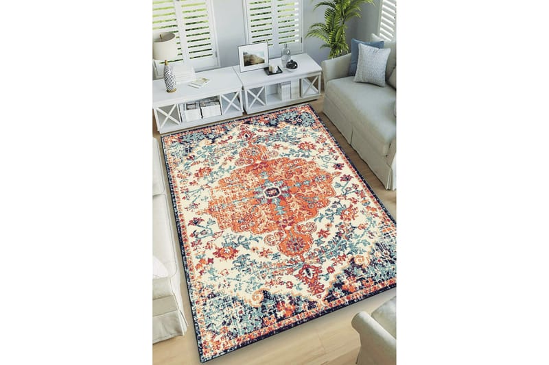 Neeta Gångmatta 80x150 cm Rektangulär - Flerfärgad - Textil & mattor - Mattor - Modern matta - Friezematta