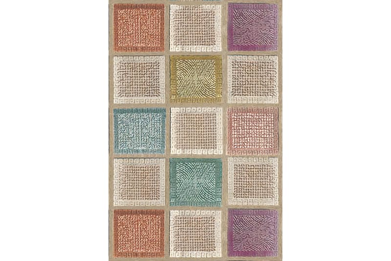 Nobukazu Wiltonmatta 60x100 cm Rektangulär - Flerfärgad - Textil & mattor - Mattor - Modern matta - Friezematta