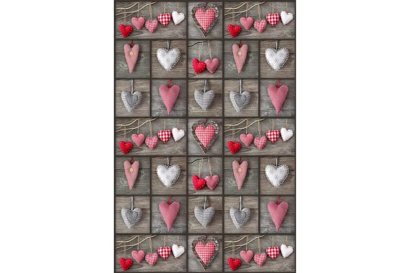 Nobunao Wiltonmatta 60x100 cm Rektangulär - Flerfärgad - Textil & mattor - Mattor - Modern matta - Friezematta