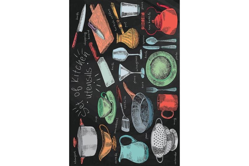 Nobusada Wiltonmatta 60x100 cm Rektangulär - Flerfärgad - Textil & mattor - Mattor - Modern matta - Friezematta