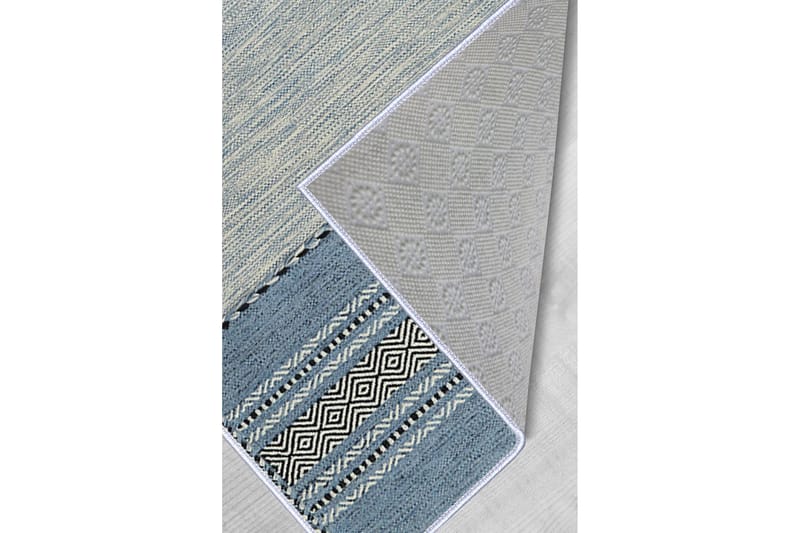 Nobutada Wiltonmatta 60x100 cm Rektangulär - Blå - Textil & mattor - Mattor - Modern matta - Friezematta