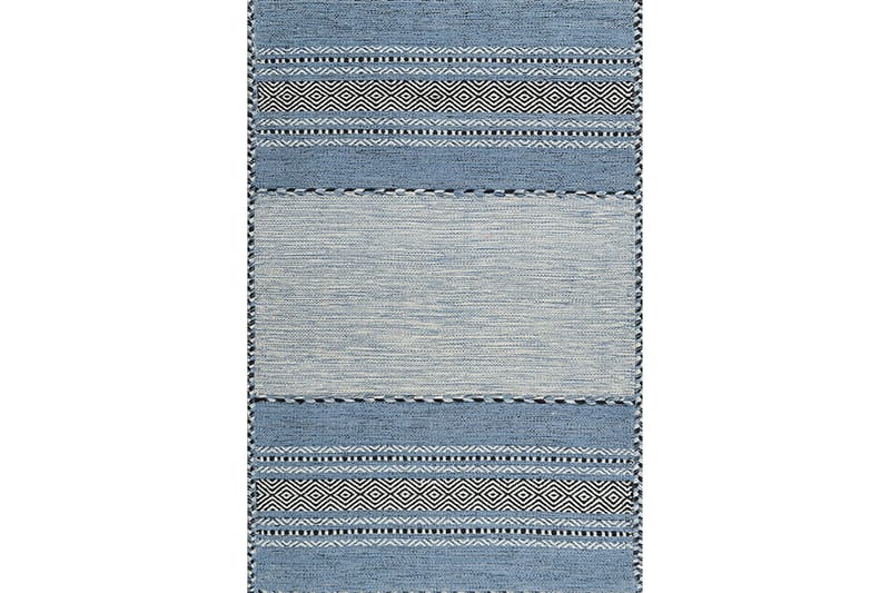 Nobutada Wiltonmatta 60x100 cm Rektangulär - Blå - Textil & mattor - Mattor - Modern matta - Friezematta