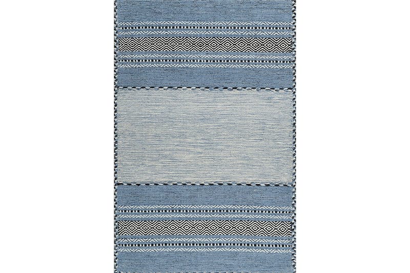 Nobutada Wiltonmatta 60x100 cm Rektangulär - Blå - Textil & mattor - Mattor - Modern matta - Friezematta