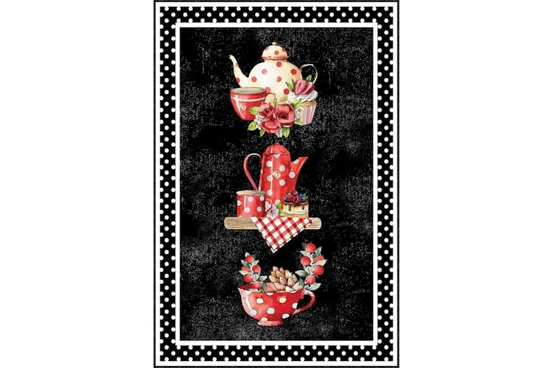 Nobutomo Wiltonmatta 60x100 cm Rektangulär - Flerfärgad - Textil & mattor - Mattor - Modern matta - Friezematta