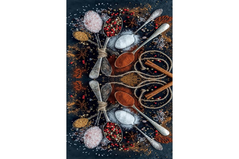 Nobuyasu Wiltonmatta 80x50 cm Rektangulär - Flerfärgad - Textil & mattor - Mattor - Modern matta - Friezematta