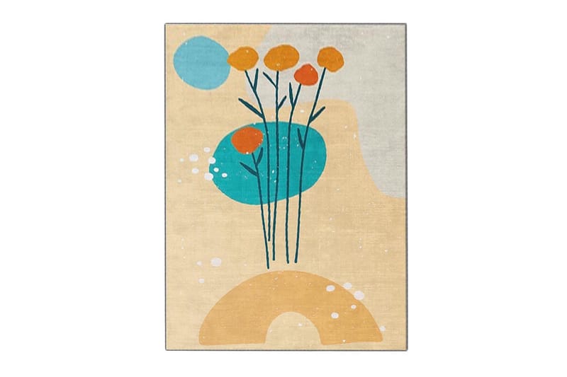 Noore Wiltonmatta 80x140 cm Rektangulär - Flerfärgad - Textil & mattor - Mattor - Modern matta - Friezematta