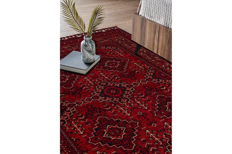 Noritoshi Wiltonmatta 160x230 cm Rektangulär - Röd - Textil & mattor - Mattor - Modern matta - Friezematta