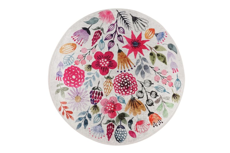 Nozomu Wiltonmatta 200 cm Rund - Flerfärgad - Textil & mattor - Mattor - Modern matta - Friezematta