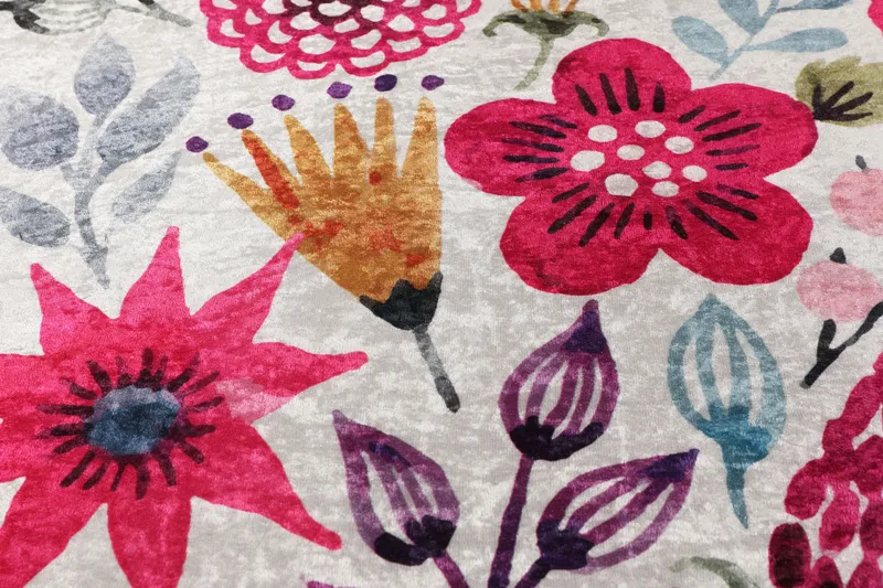 Nozomu Wiltonmatta 200 cm Rund - Flerfärgad - Textil & mattor - Mattor - Modern matta - Friezematta