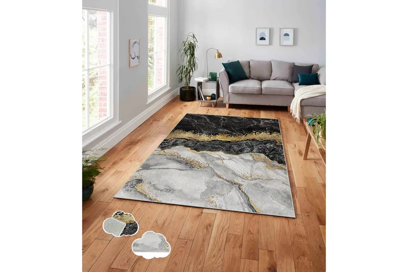 Nunki Wiltonmatta 80x140 cm Rektangulär - Flerfärgad - Textil & mattor - Mattor - Modern matta - Friezematta