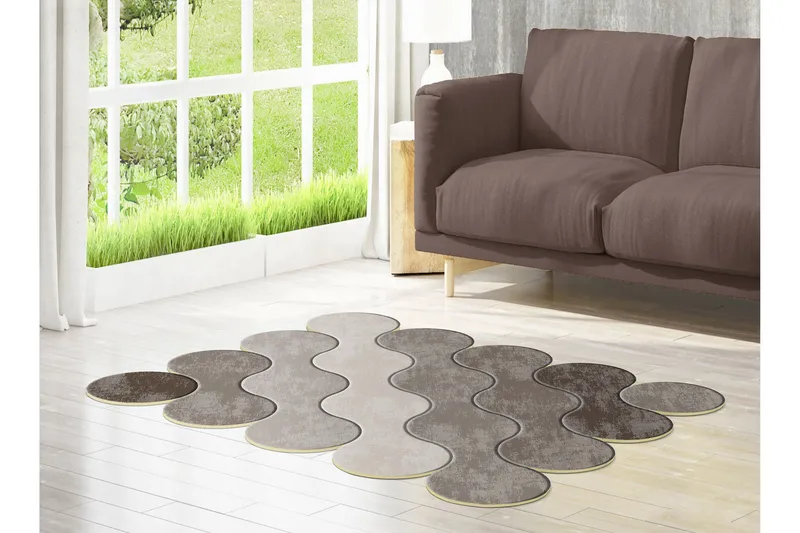 Puran Wiltonmatta 120x180 cm Rektangulär, Brun