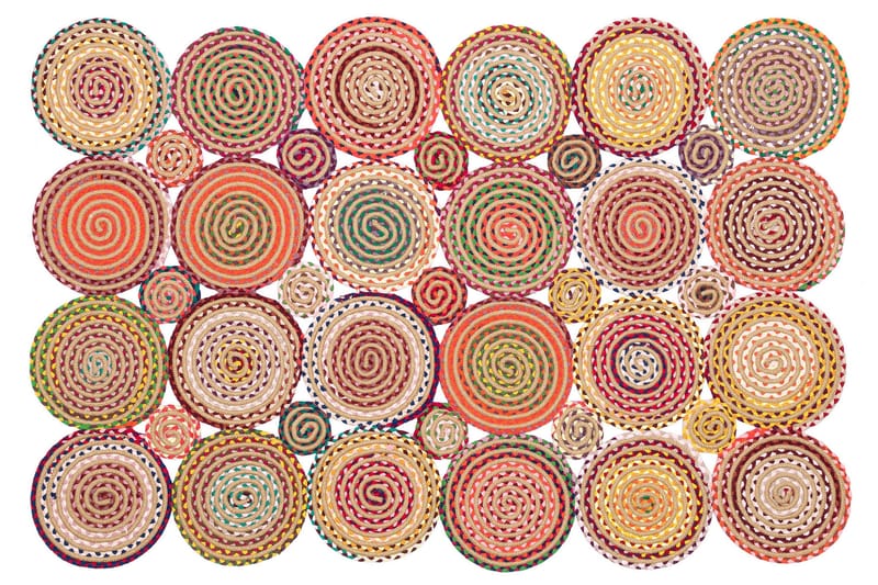 Saroshe Matta 120x180 cm - Flerfärgad - Textil & mattor - Mattor - Modern matta - Friezematta