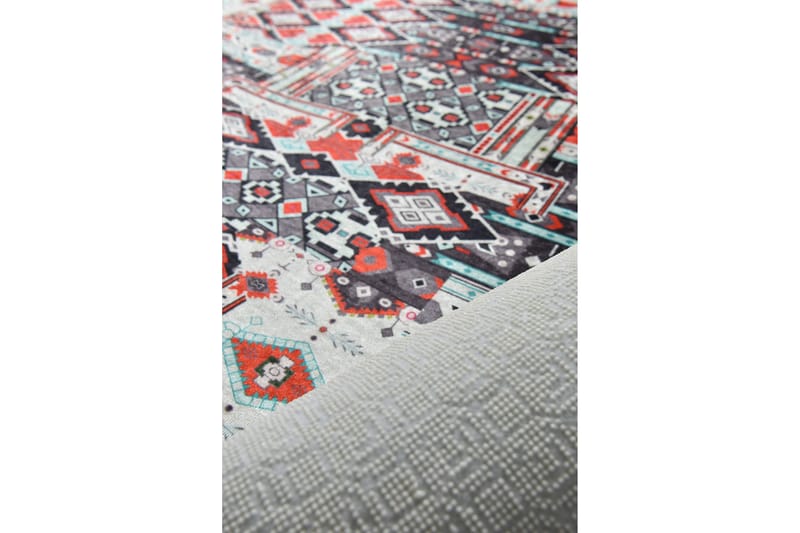 Sharmin Matta 100x200 cm - Grå/Sammet - Textil & mattor - Mattor - Modern matta - Friezematta