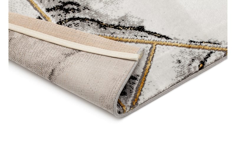 Skravelsbo Marble Matta 160x230 cm - Guld - Textil & mattor - Mattor - Modern matta - Friezematta