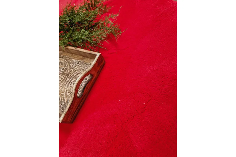 Soft Wiltonmatta 140x200 cm - Röd - Textil & mattor - Mattor - Modern matta - Friezematta