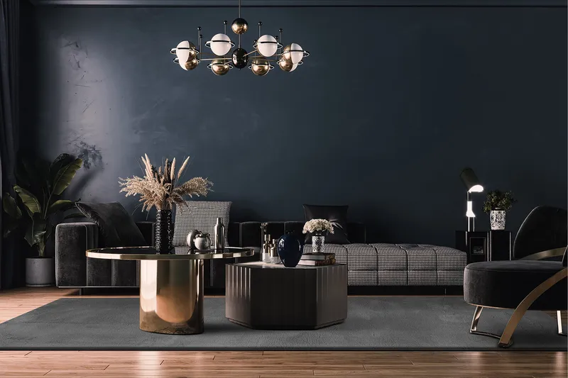 Soft Wiltonmatta 200x290 cm - Grafitgrå - Textil & mattor - Mattor - Modern matta - Friezematta