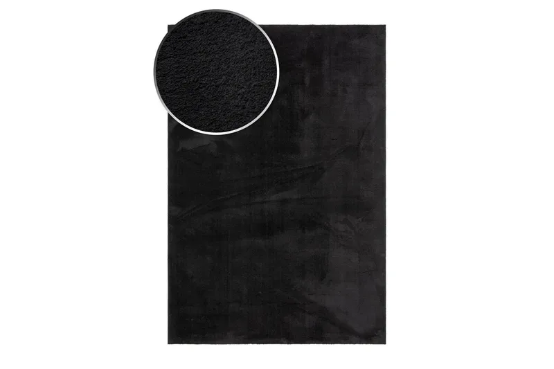 Soft Wiltonmatta 240x340 cm - Svart - Textil & mattor - Mattor - Modern matta - Friezematta