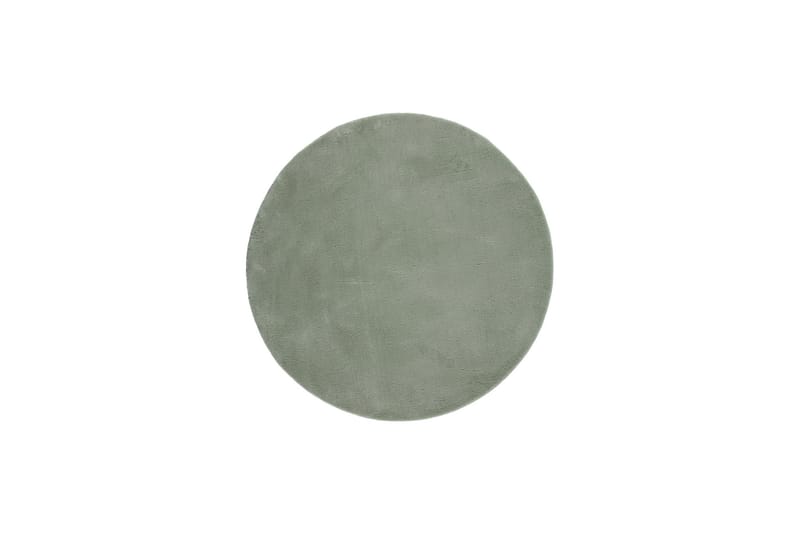 Soft Wiltonmatta Rund 120 cm - Grön - Textil & mattor - Mattor - Modern matta - Friezematta