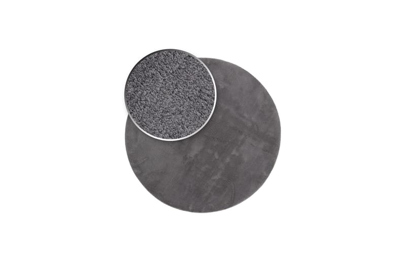 Soft Wiltonmatta Rund 200 cm - Grafitgrå - Textil & mattor - Mattor - Modern matta - Friezematta