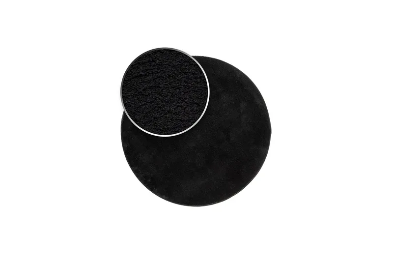 Soft Wiltonmatta Rund 200 cm - Svart - Textil & mattor - Mattor - Modern matta - Friezematta