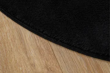 Soft Wiltonmatta Rund 200 cm - Svart - Textil & mattor - Mattor - Modern matta - Friezematta