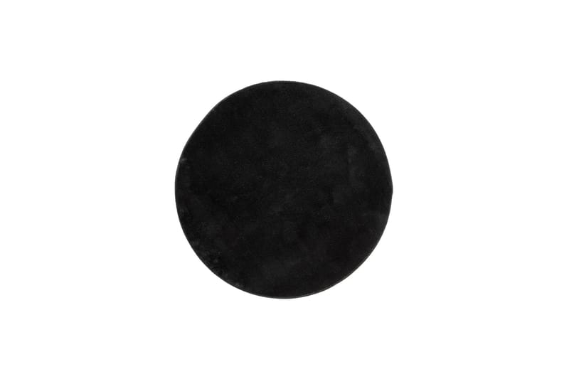 Soft Wiltonmatta Rund 200 cm - Svart - Textil & mattor - Mattor - Modern matta - Friezematta