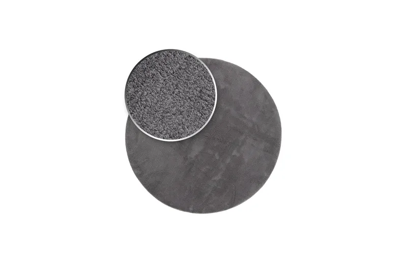 Soft Wiltonmatta Rund 240 cm - Grafitgrå - Textil & mattor - Mattor - Modern matta - Friezematta