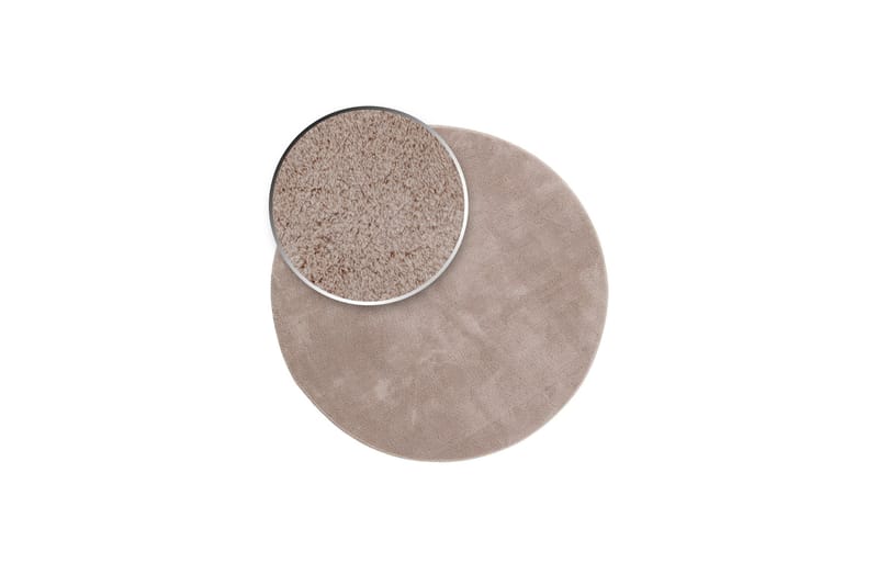 Soft Wiltonmatta Rund 240 cm - Greige - Textil & mattor - Mattor - Modern matta - Friezematta