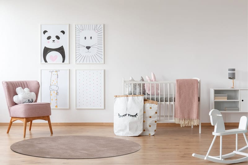 Soft Wiltonmatta Rund 240 cm - Greige - Textil & mattor - Mattor - Modern matta - Friezematta