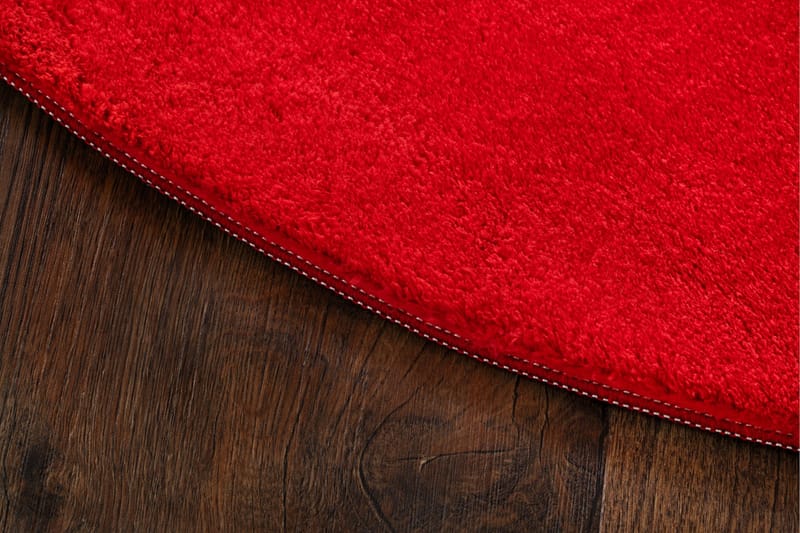 Soft Wiltonmatta Rund 240 cm - Röd - Textil & mattor - Mattor - Modern matta - Friezematta