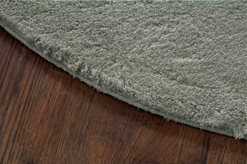 Softina Wiltonmatta Rund 120 cm - Grön - Textil & mattor - Mattor - Modern matta - Friezematta