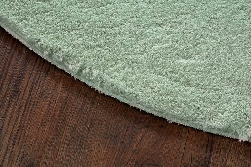 Softina Wiltonmatta Rund 200 cm - Grön - Textil & mattor - Mattor - Modern matta - Friezematta