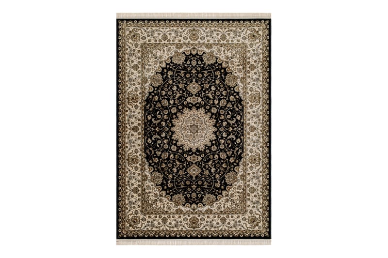 Teheran Wiltonmatta Rektangulär 120x170 cm - Svart - Textil & mattor - Mattor - Modern matta - Friezematta