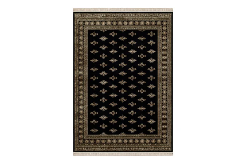 Teheran Wiltonmatta Rektangulär 240x330 cm, Svart