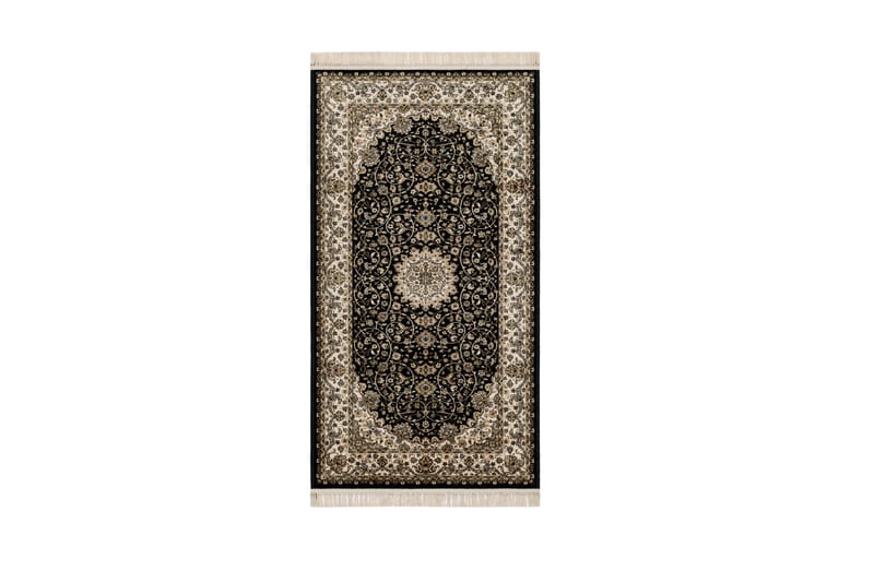 Teheran Wiltonmatta Rektangulär 80x350 cm - Svart - Textil & mattor - Mattor - Modern matta - Friezematta