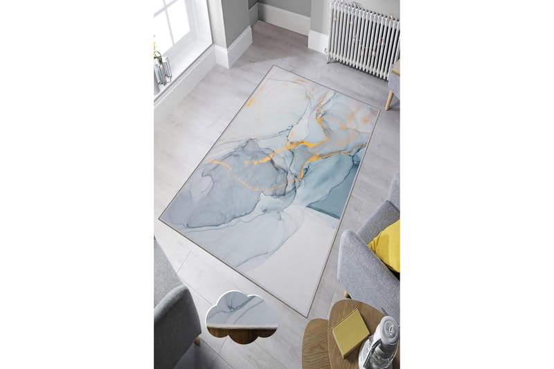 Tolunay Matta 100x150 cm - Flerfärgad - Textil & mattor - Mattor - Modern matta - Friezematta