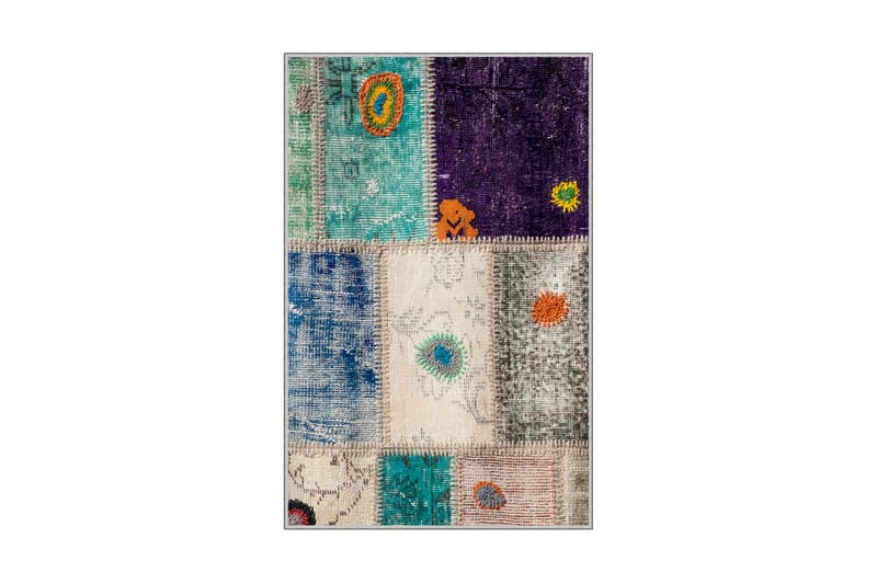 Tolunay Matta 100x150 cm - Flerfärgad - Textil & mattor - Mattor - Modern matta - Friezematta